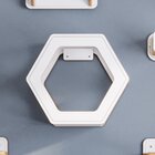 Nicho Para Gatos Snow - Frente Hexágono A 45cm X C 51cm X P 3