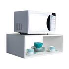 Nicho Para Micro-ondas Forno Elétrico Cozinha Branco 60cm