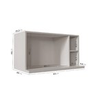 Nicho Para Microondas A Arizona Cabecasa Madeiraoriginals Bra