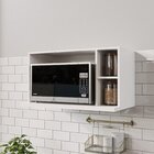 Nicho Para Microondas Arizona Cabecasa Madeiraoriginals Branco