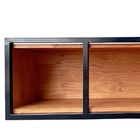 Nicho Para Parede De Madeira E Ferro - Prateleira Decoração I