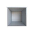 Nicho Para Quarto Infantil 40cm Mdp Cinza Cristal