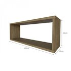 Nicho Para Quarto Infantil 60x16cm Carvalho Mel