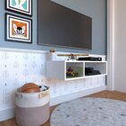 Nicho Para Quarto Infantil 80cm Branco