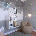 Nicho Para Quarto Infantil 80cm Mdp Branco