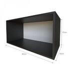 Nicho Para Quarto Infantil 80cm Mdp Preto