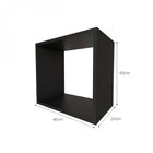 Nicho Para Quarto Infantil Kitcubos Preto