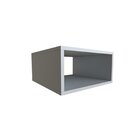 Nicho Para Quarto Infantil Mdp Cinza Cristal