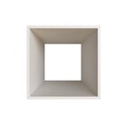 Nicho Para Quarto Infantil Quadrado 40cm Branco