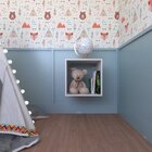 Nicho Para Quarto Infantil Quadrado 40cm Branco