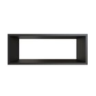 Nicho Para Quarto Infantil Retangular 60x16cm Preto