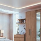 Nicho Para Quarto Mdf Requinte+  Macadâmia