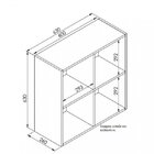 Nicho Parede Organizador Multiuso Funcionale  Branco
