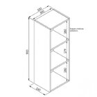 Nicho Parede Vertical Organizador Multiuso Funcionale