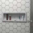 Nicho Pedra Para Banheiro 97cm Newstone Concreto