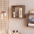 Nicho Pequeno Meu Fofinho Para Quarto Infantil Nogal