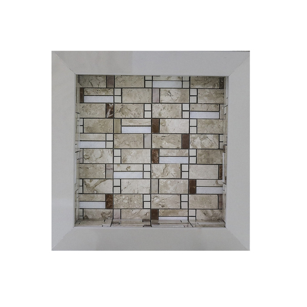 NICHO POR NBP300509 RS/BR/BR 30X30CM PC