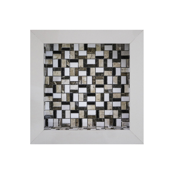 NICHO POR NBP301552 MR/BG/BR 30X30CM PC