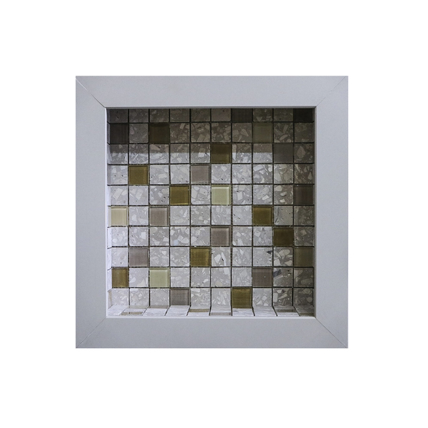 NICHO POR NBP307502 CU/BG/BR 30X30CM PC