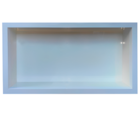 Nicho Porcelanato Banheiro Promoção Branco Polido 60x32cm