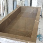 Nicho Porcelanato Marrom Ópera - 50x30x10