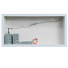 Nicho Porcelanato Para Banheiro Polido Branco Calacata 60x32cm