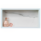 Nicho Porcelanato Para Banheiro Polido Branco Calacata 60x32cm