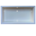 Nicho Porcelanato Polido + Brinde  Banheiro Branco 60x32cm