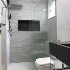 Nicho Porcelanato Preto 40x30x10