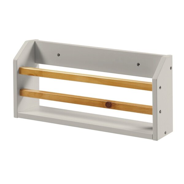 Nicho Porta Livros 21cm Minnie Infantil Cinza/amêndoa