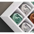 Nicho Porta Toalhas 16 Lugares 52cm Reajl Moveis