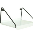 Nicho Prateleira Multiuso Colorida Em Metal 30cm - Branco