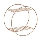 Nicho Prateleira Rose Gold 40cm Arthi