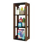 Nicho Prateleira Suspensa Az1028 Preto/nogal