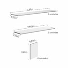 Nicho Prateleira Versátil Mdf Tigus Baby