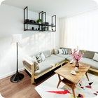 Nicho Preto Prateleira Suspensa Teto Sala Preta 1.20mt