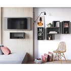 Nicho Quadrado Be Mobiliário Grafite