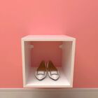 Nicho Quadrado Decorativo 30 Cm Mdf Branco