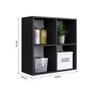 Nicho Quadrado Funcionale Preto