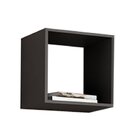 Nicho Quadrado Mdp 38cmx38cm Dominox Preto