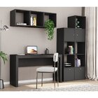 Nicho Quadrado Mdp 38cmx38cm Dominox Preto