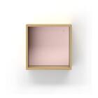 Nicho Quadrado Pequeno - Rosa Claro
