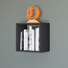 Nicho Quadrado Simples Prático Decorativo Mdf