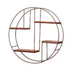 Nicho Redondo Katarine Marrom