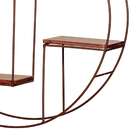 Nicho Redondo Katarine Marrom