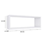Nicho Retangular 24x68cm  Branco