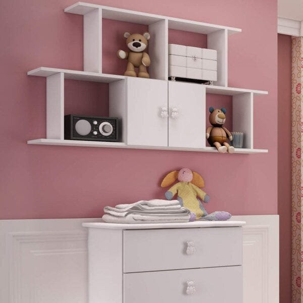 Nicho Retangular 2 Portas 230  Branco