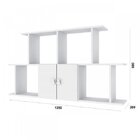 Nicho Retangular 2 Portas 230  Branco