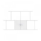 Nicho Retangular 2 Portas 230  Branco