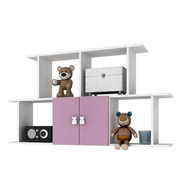 Nicho Retangular 2 Portas 230 Móveis Percasa Branco